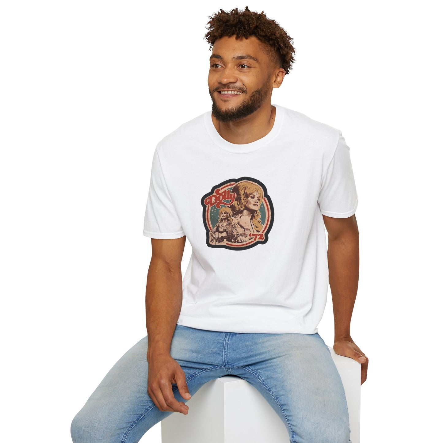 Retro Dolly Unisex Softstyle Tee