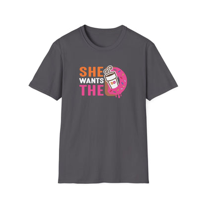 She Wants The D Unisex Softstyle Tee