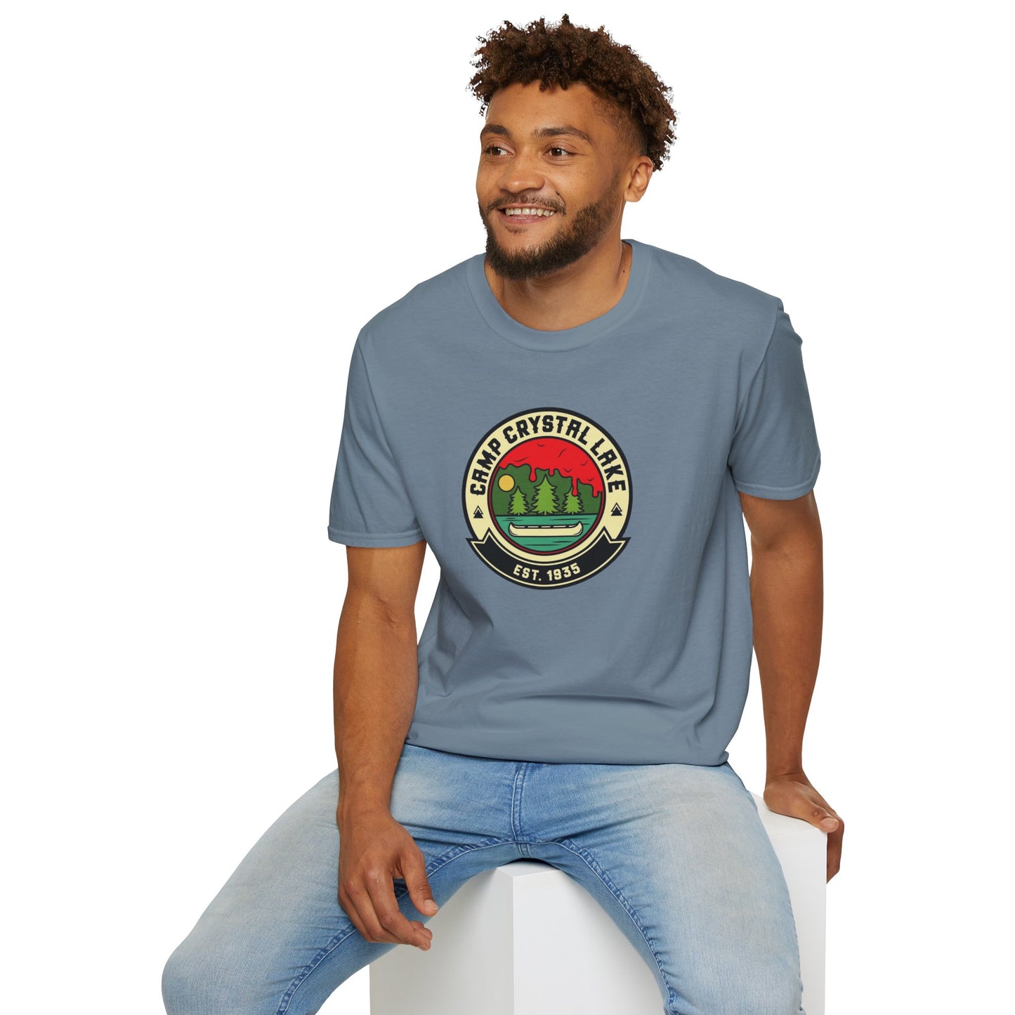 Camp Crystal Lake Counselor Unisex Softstyle Tee