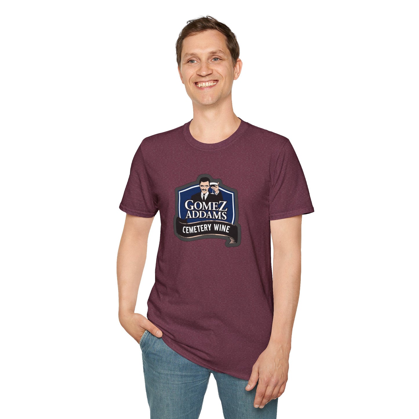 Cemetery Wine Unisex Softstyle Tee