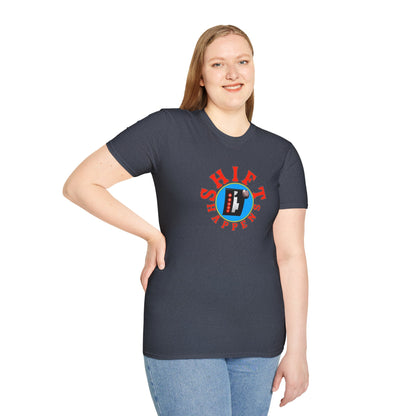 Shift Happens Unisex Softstyle Tee