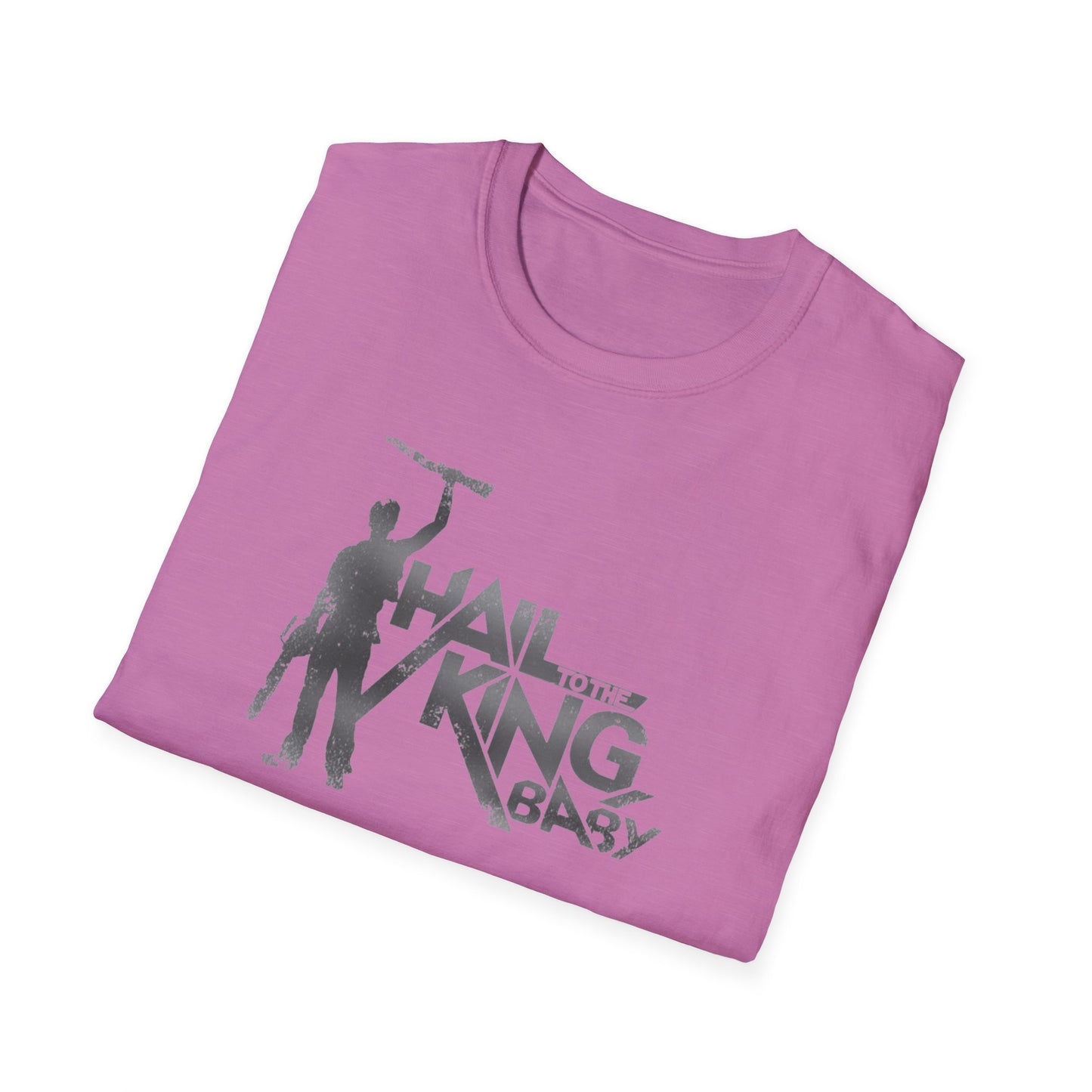 Hail To The King Ash Unisex Softstyle T-Shirt