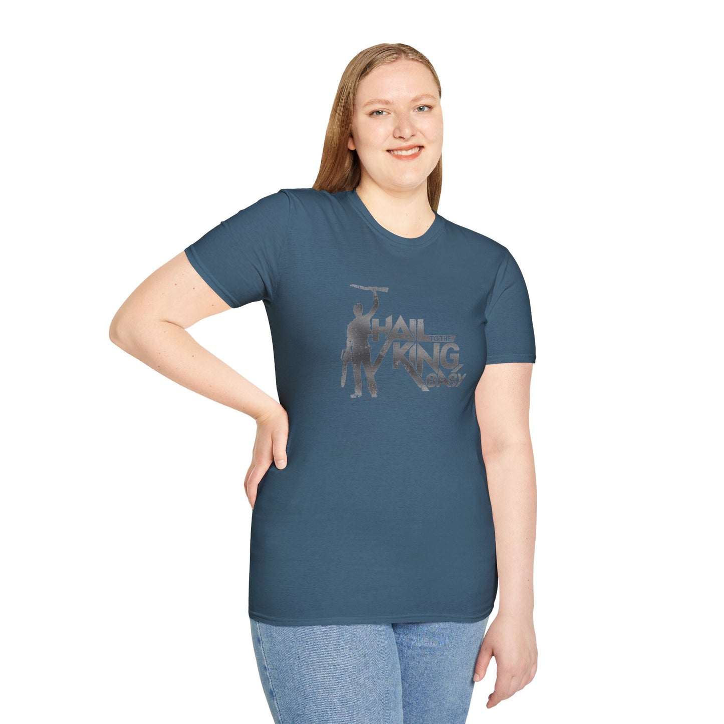 Hail To The King Ash Unisex Softstyle T-Shirt