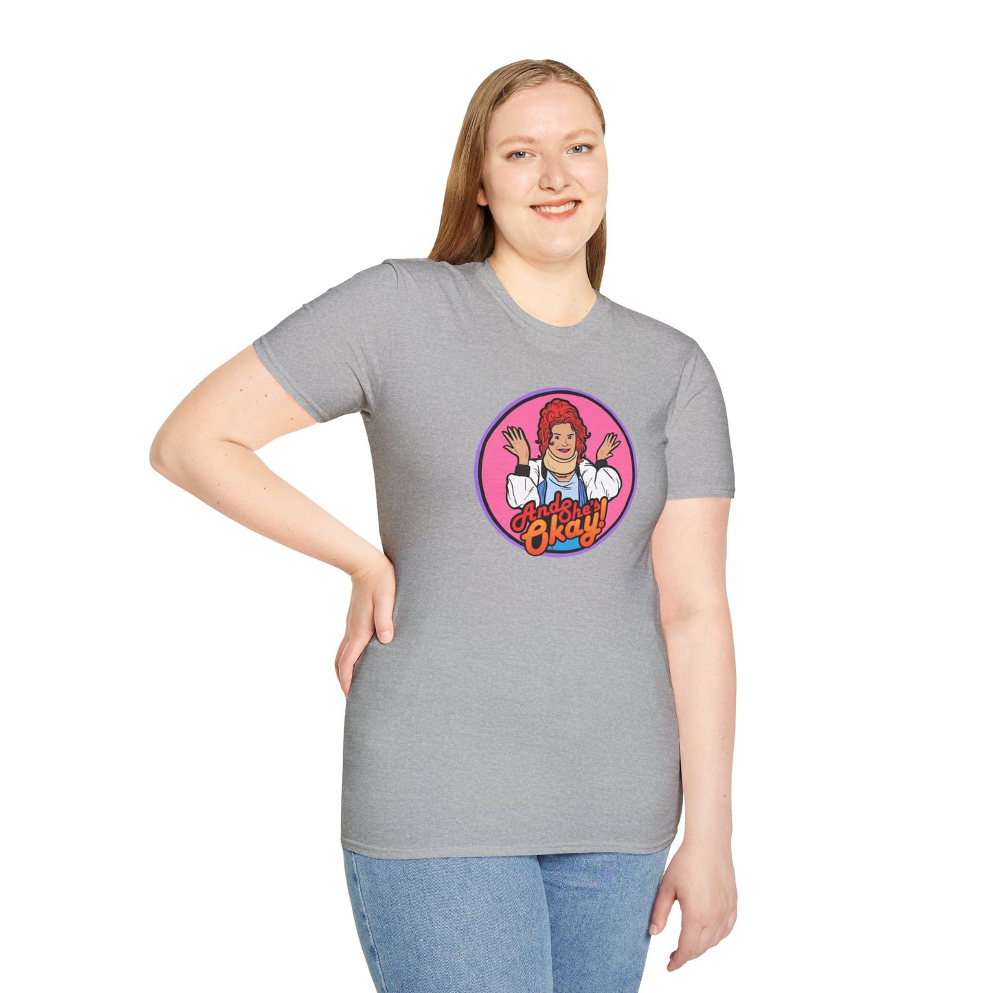 And.... She's OK! Unisex Softstyle Tee