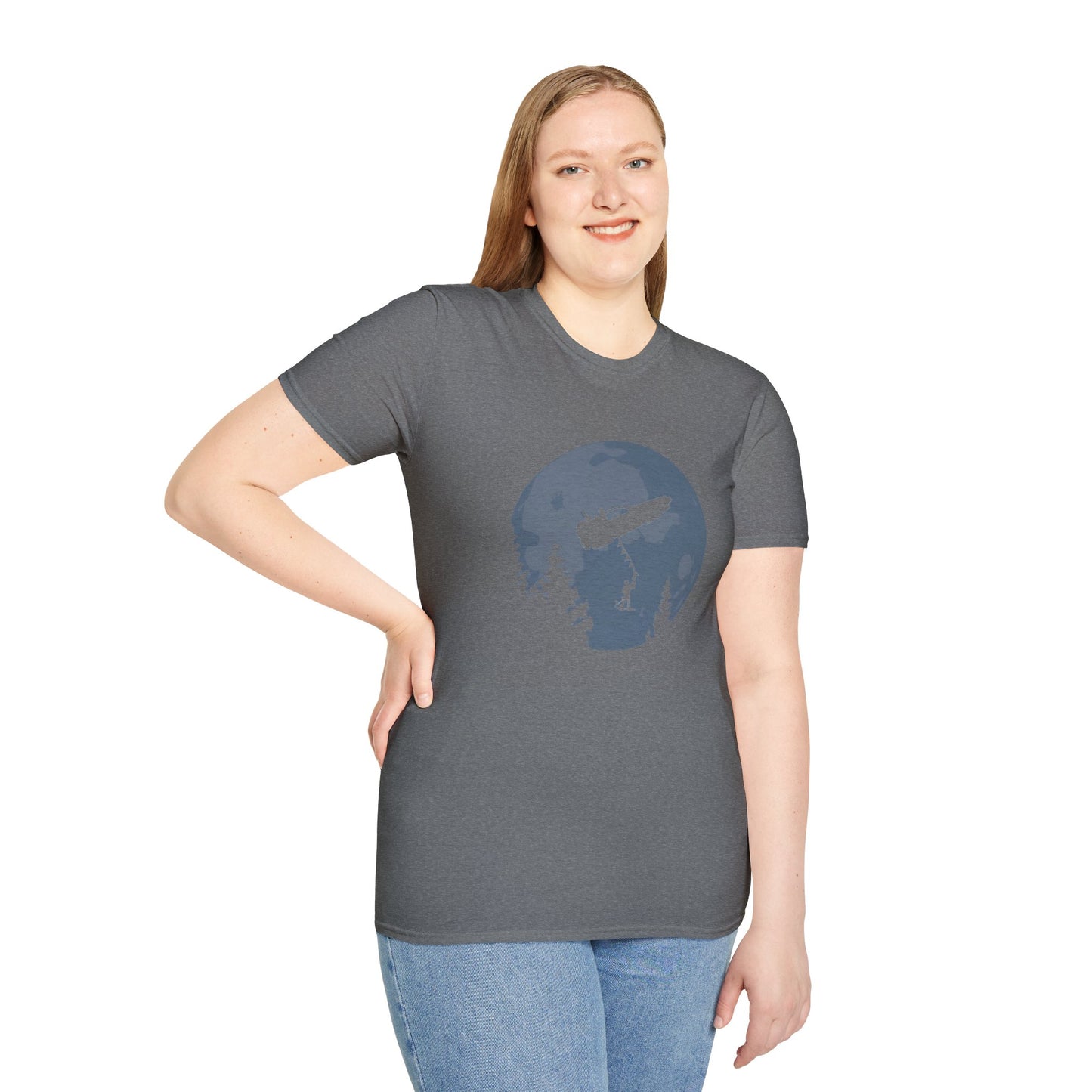 McFly in The Moon Unisex Softstyle Tee