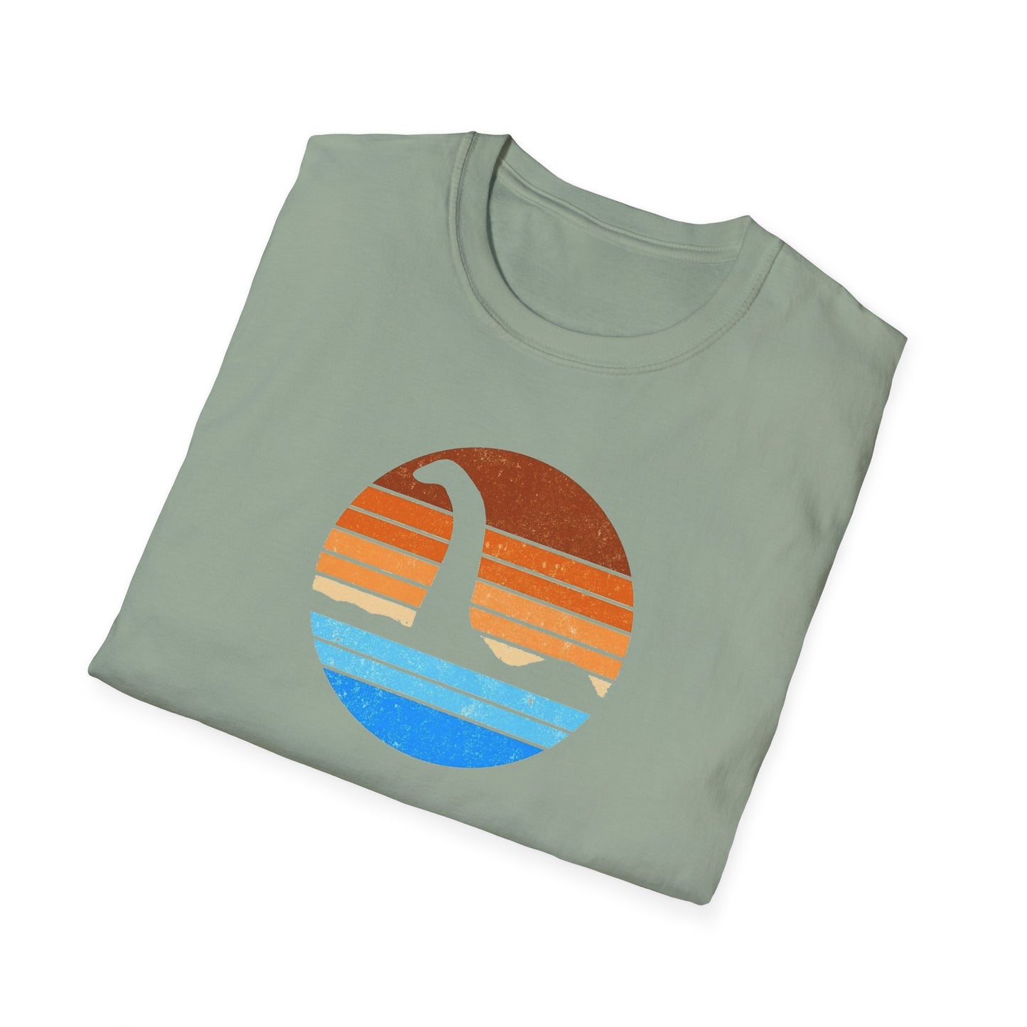 Nessy Loch Ness Monster Unisex Softstyle Tee