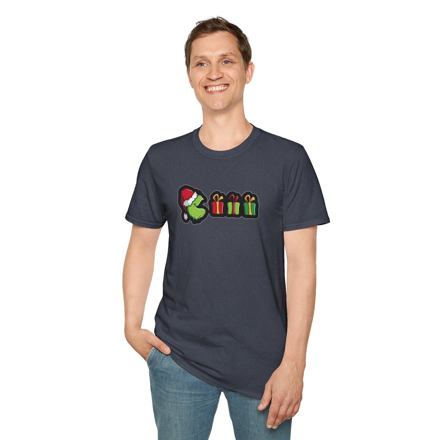 Grinch-Man Mashup Unisex Softstyle Tee