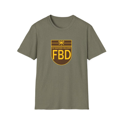 Fat Bastard Delivery Service Unisex Softstyle Tee