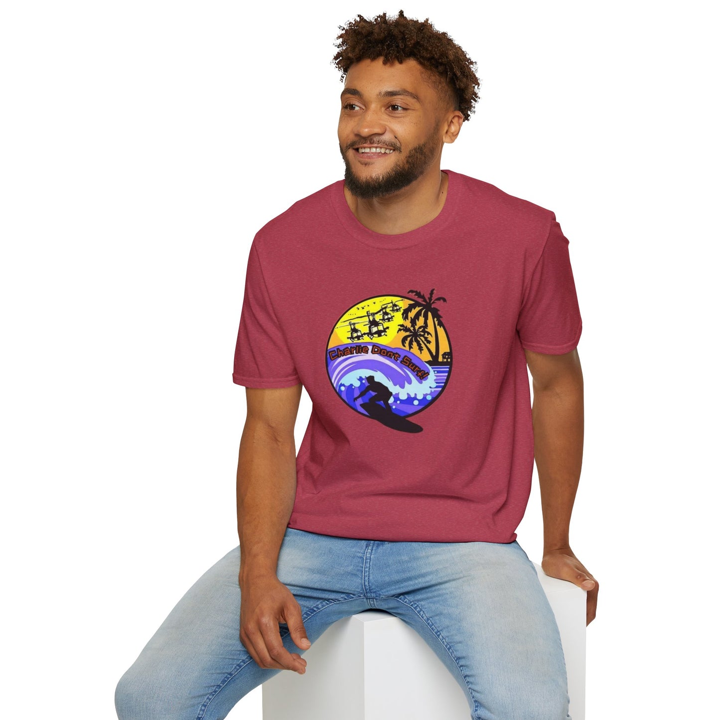 Charlie Don't Surf Unisex Softstyle Tee