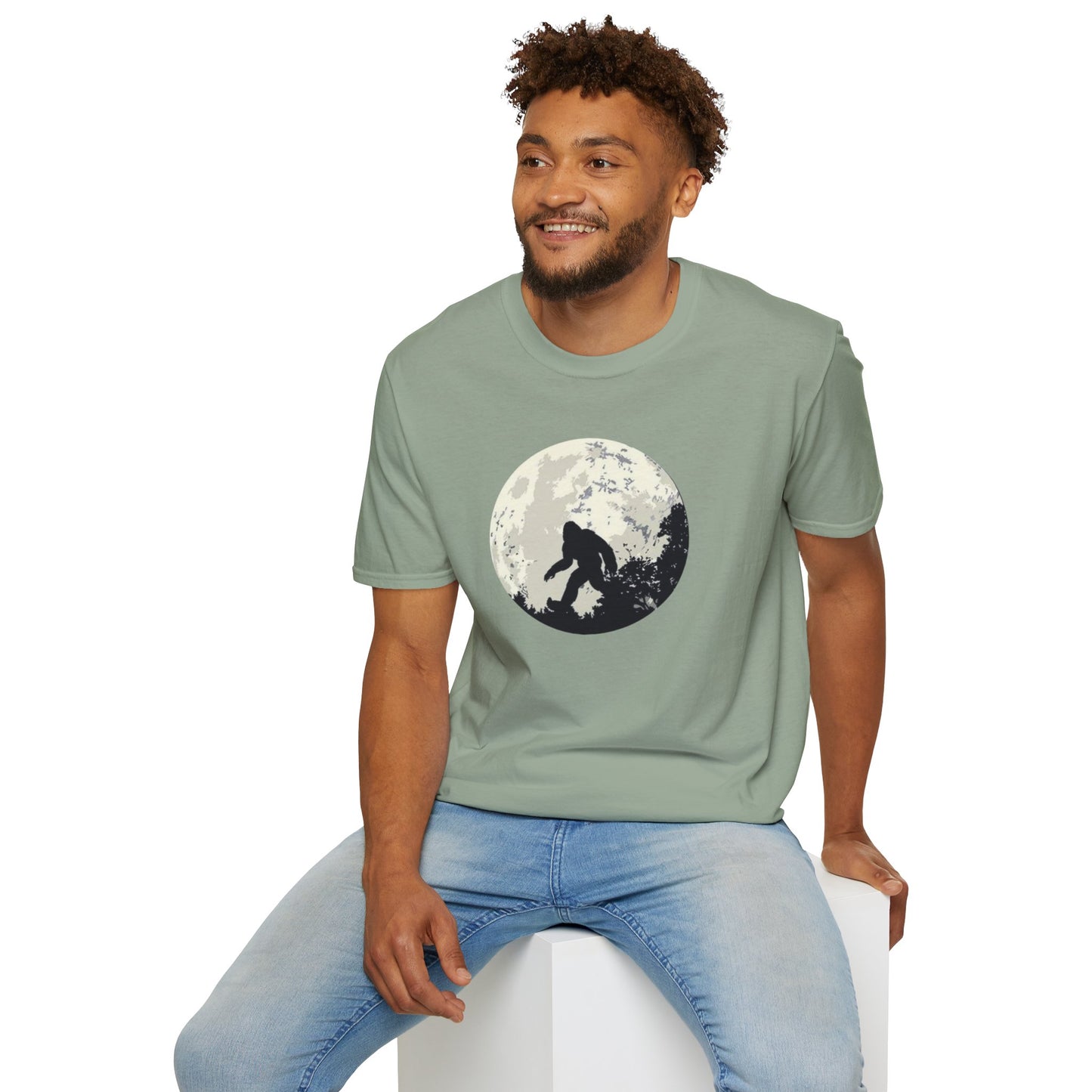 Full Moon Bigfoot Unisex Softstyle Tee