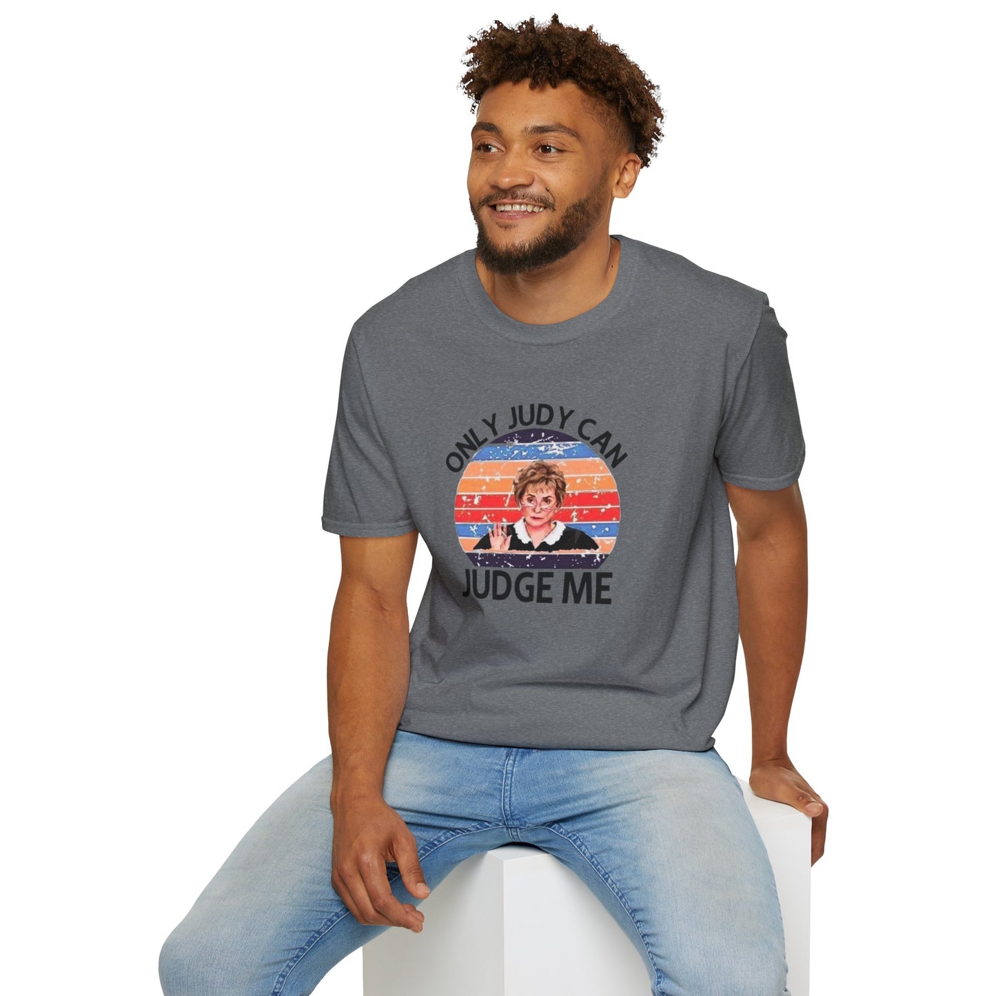 Only Judy Can Judge Me Unisex Softstyle Tee