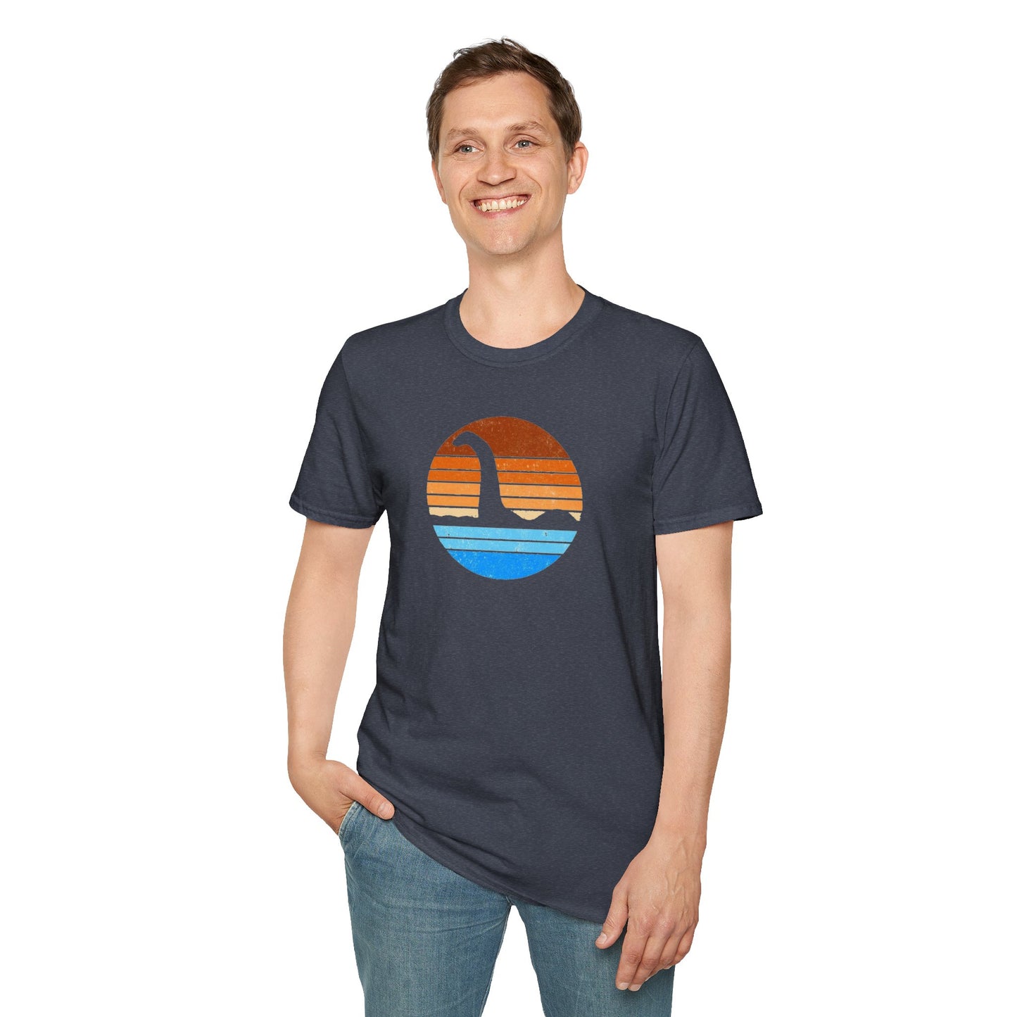 Nessy Loch Ness Monster Unisex Softstyle Tee