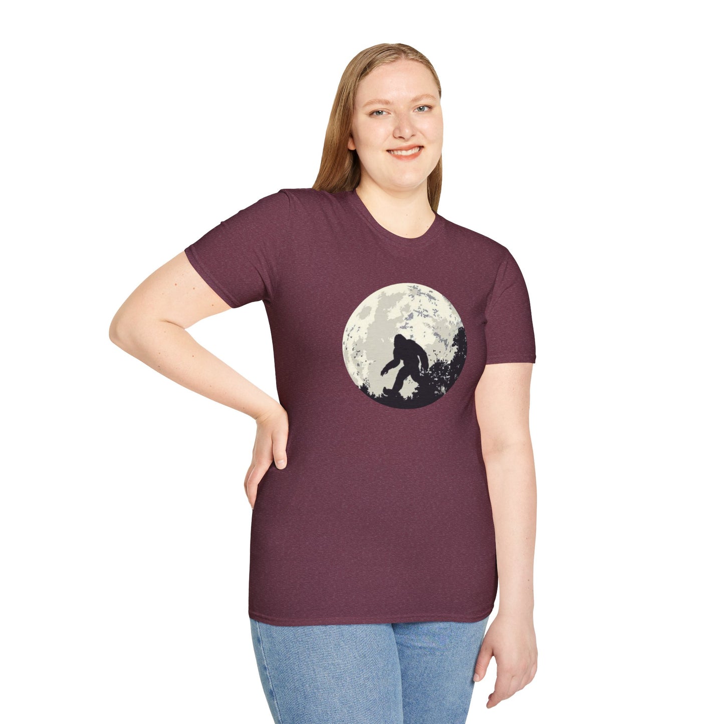 Full Moon Bigfoot Unisex Softstyle Tee