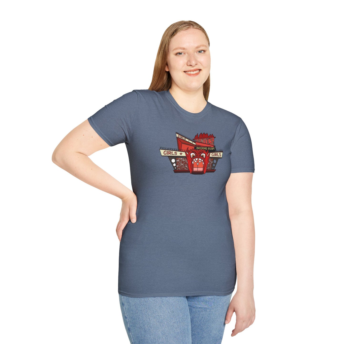 Dante's Inferno Girls Club Unisex Softstyle Tee