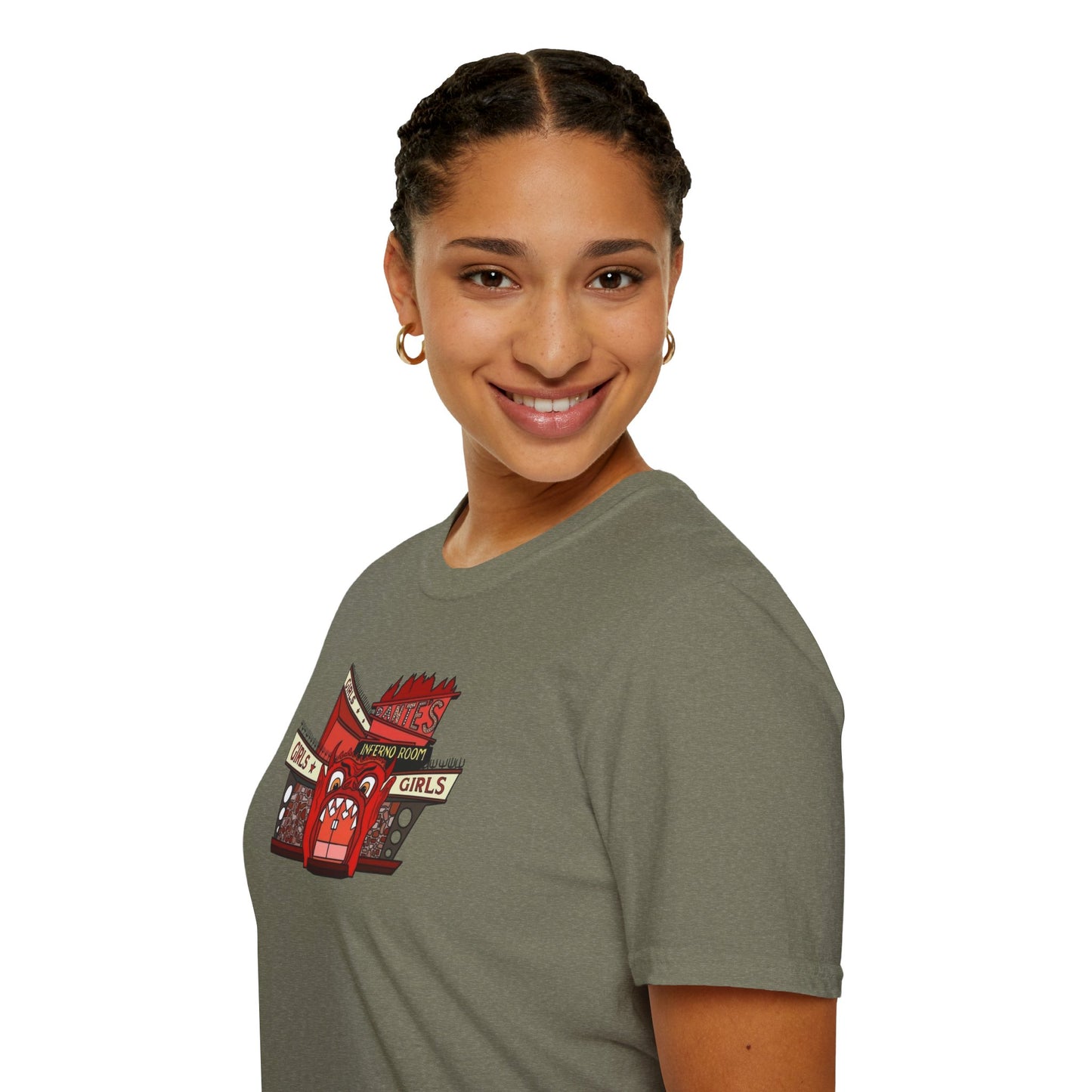 Dante's Inferno Girls Club Unisex Softstyle Tee