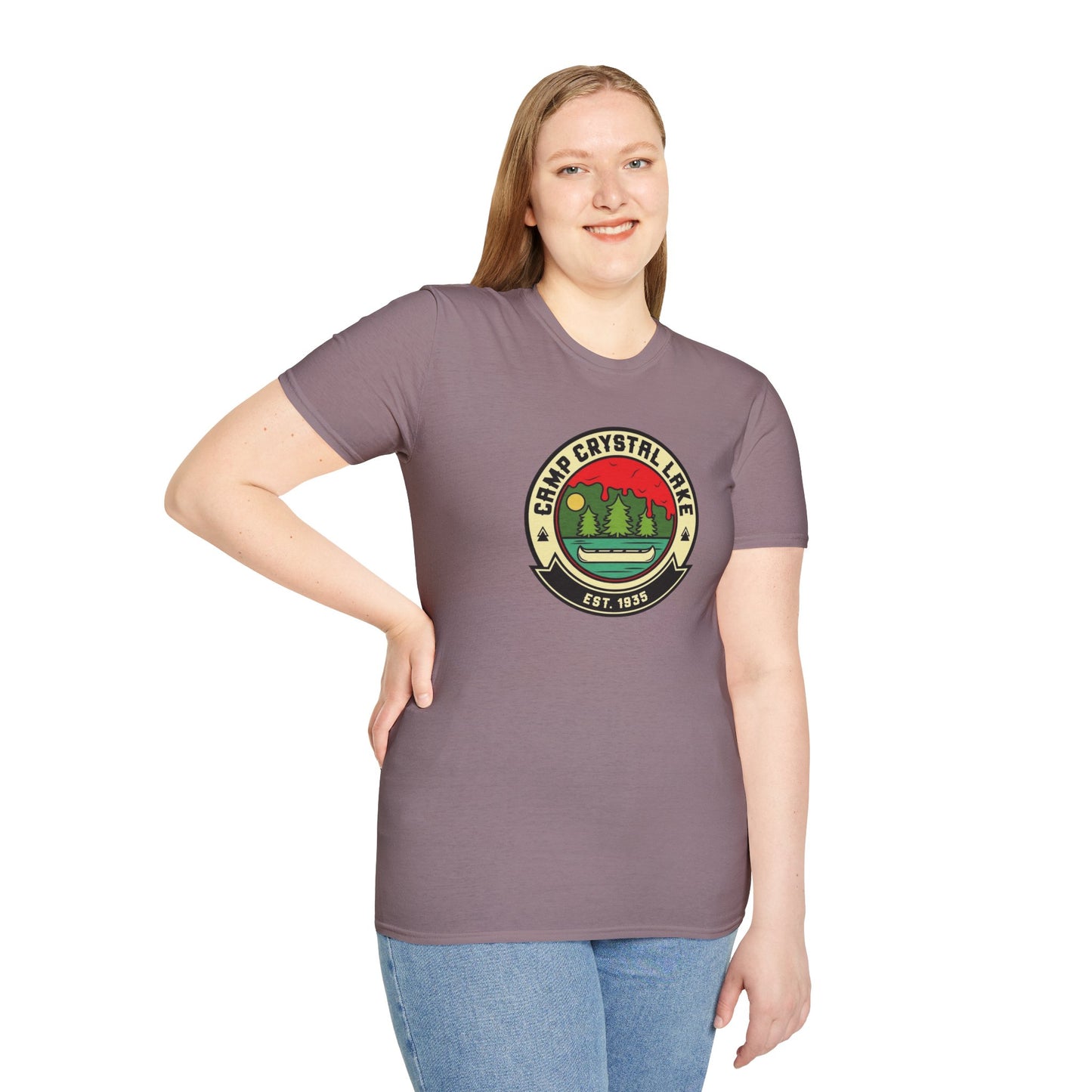 Camp Crystal Lake Counselor Unisex Softstyle Tee