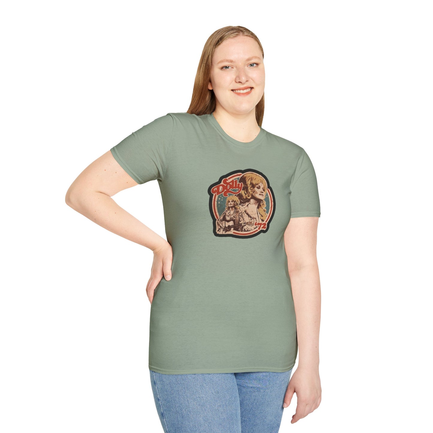 Retro Dolly Unisex Softstyle Tee