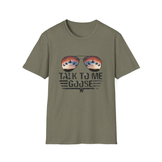 Talk To Me Goose Unisex Softstyle Tee