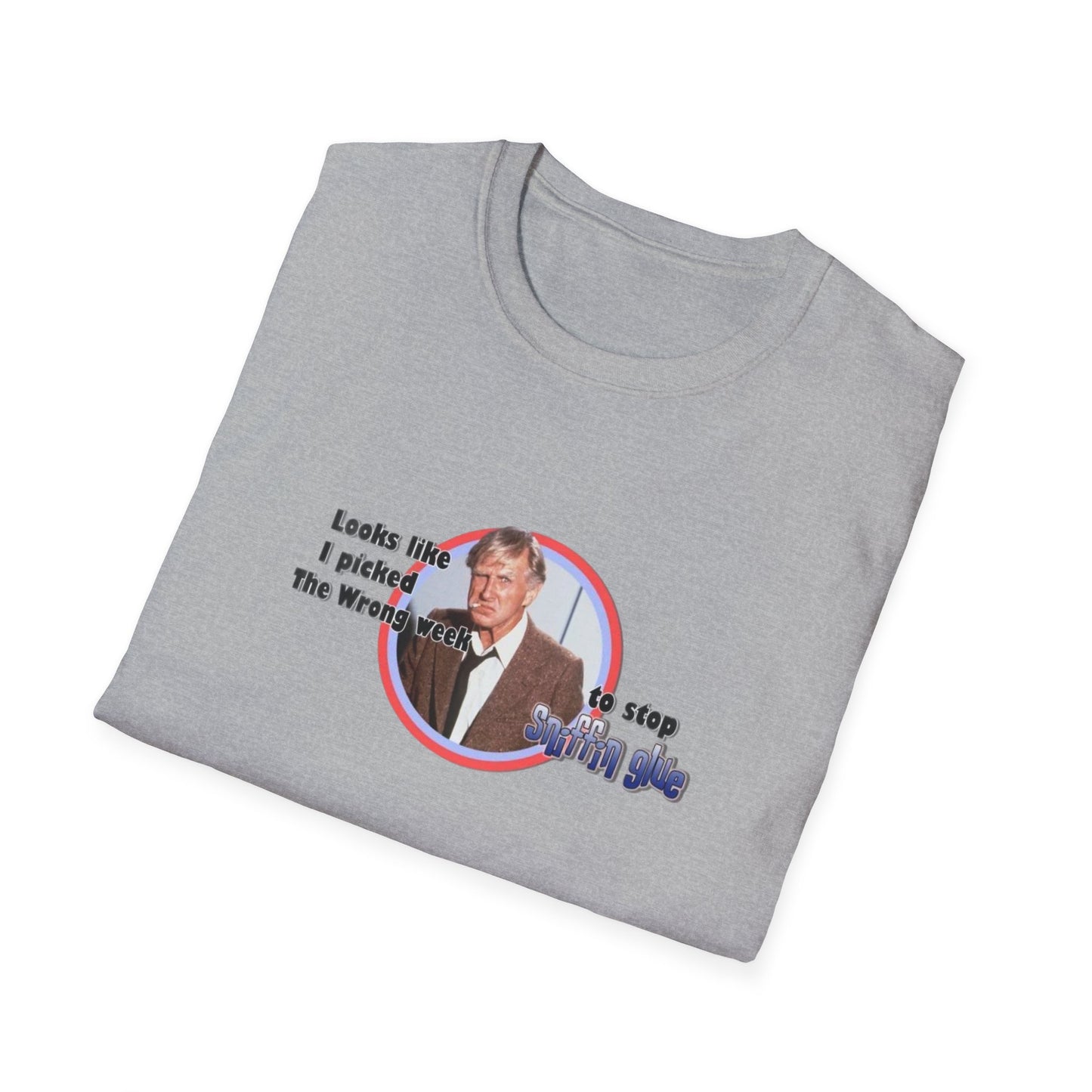 Sniffing Glue Unisex Softstyle Tee