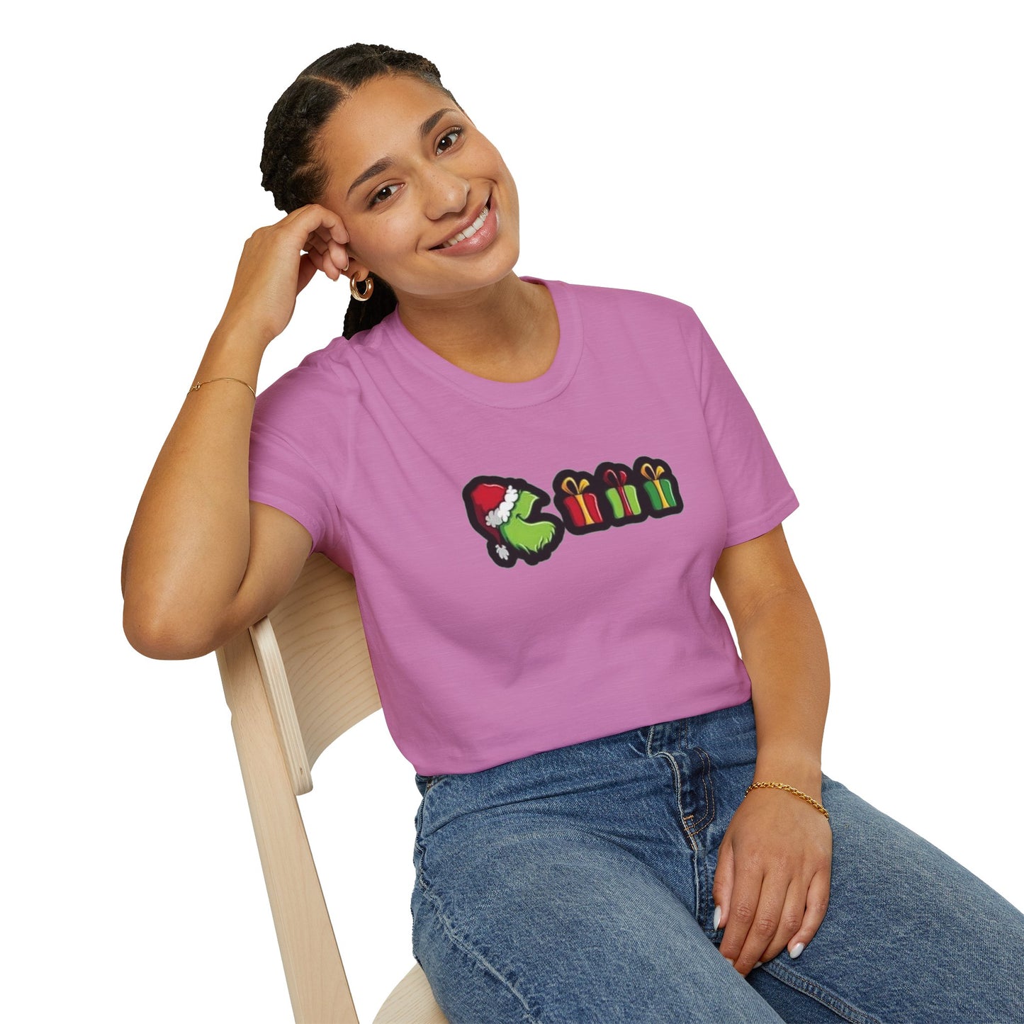 Grinch-Man Mashup Unisex Softstyle Tee