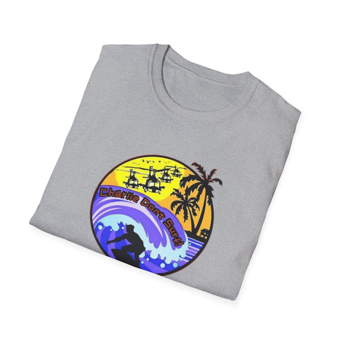 Charlie Don't Surf Unisex Softstyle Tee