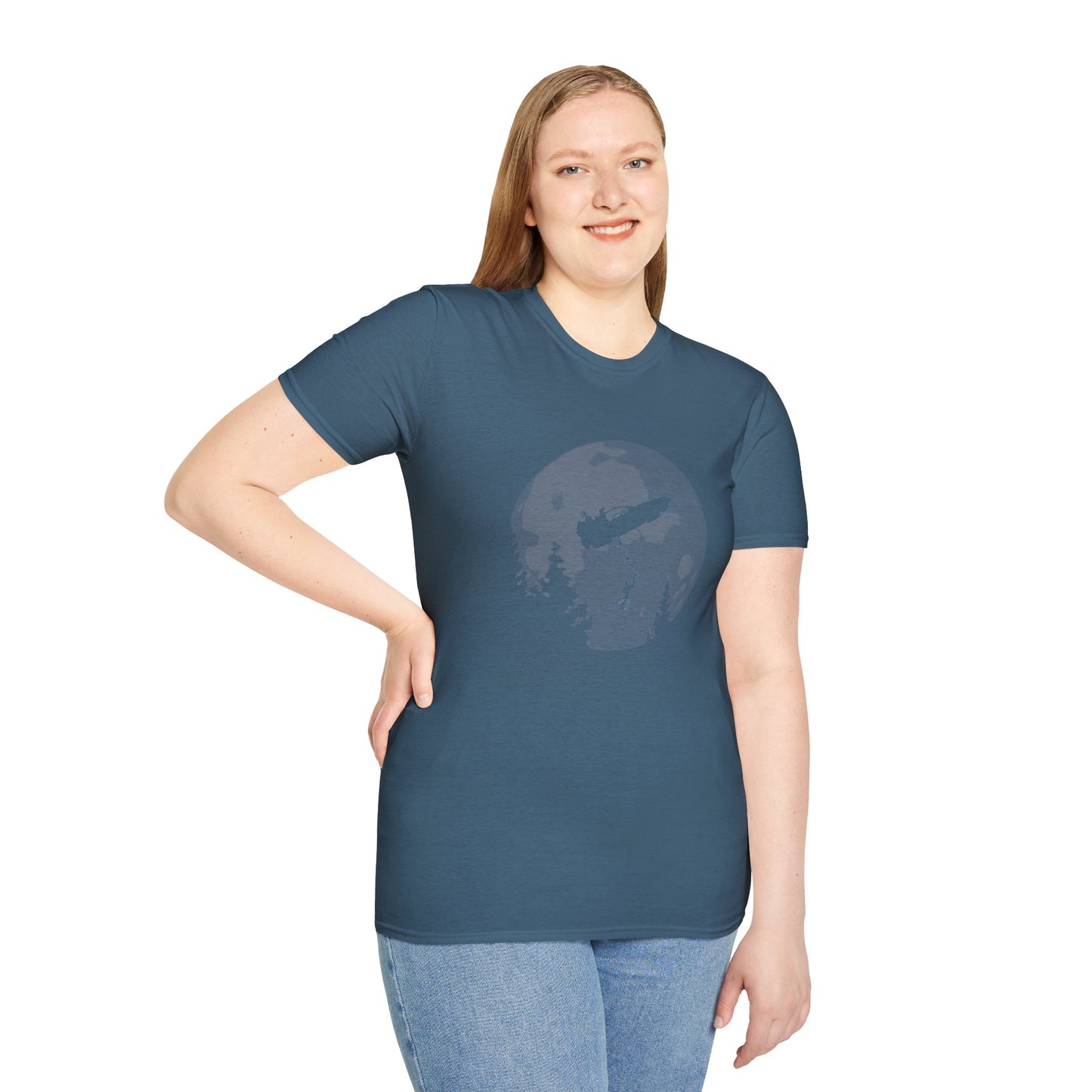 McFly in The Moon Unisex Softstyle Tee