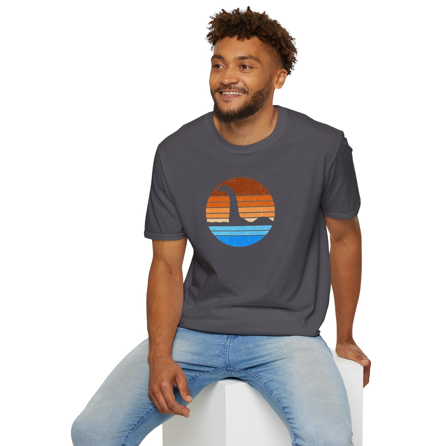 Nessy Loch Ness Monster Unisex Softstyle Tee