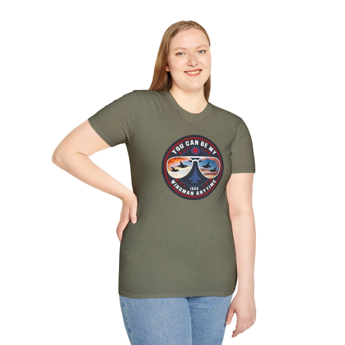 Wingman Top Gun  Unisex Softstyle Tee