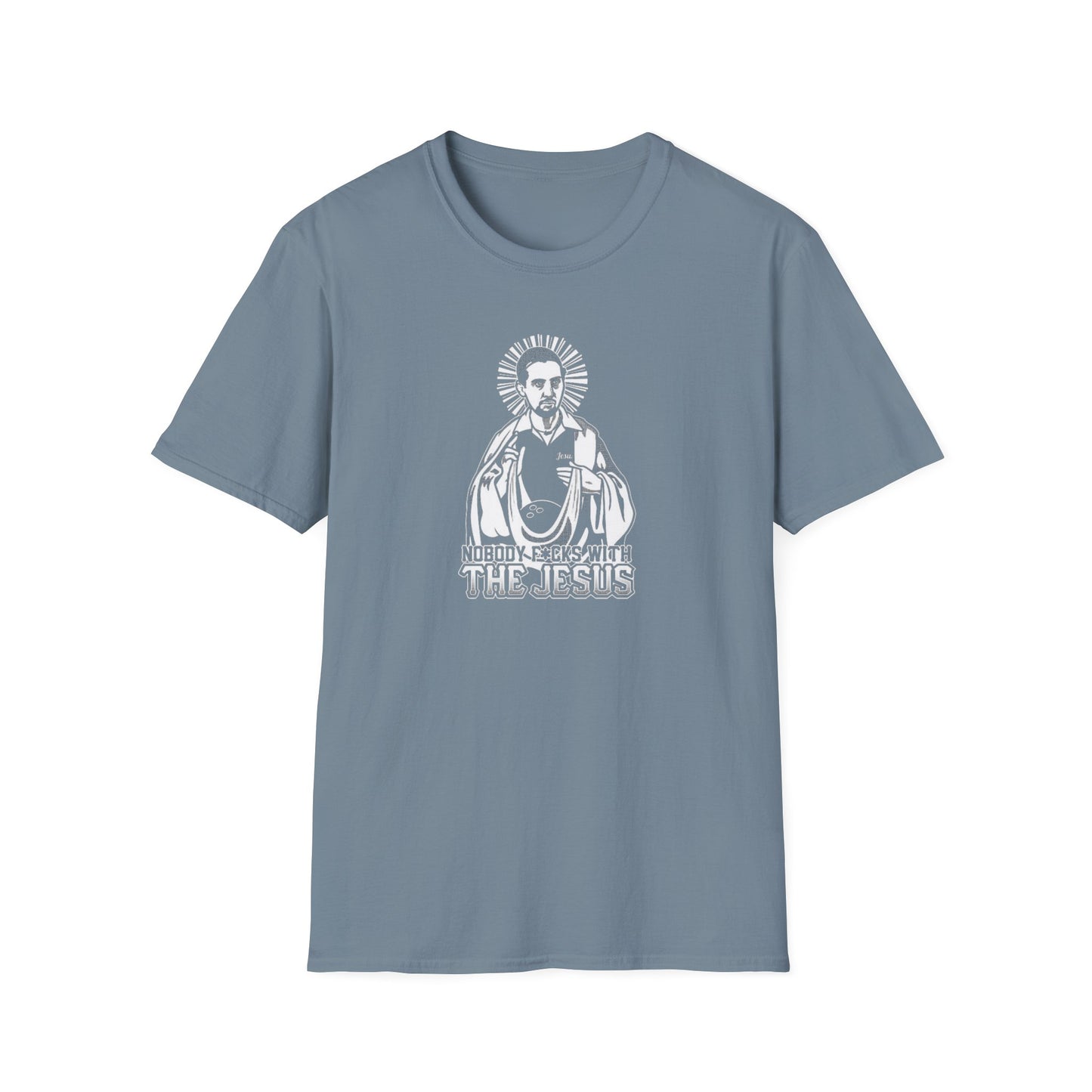 Nobody F*cks With The Jesus Unisex Softstyle Tee