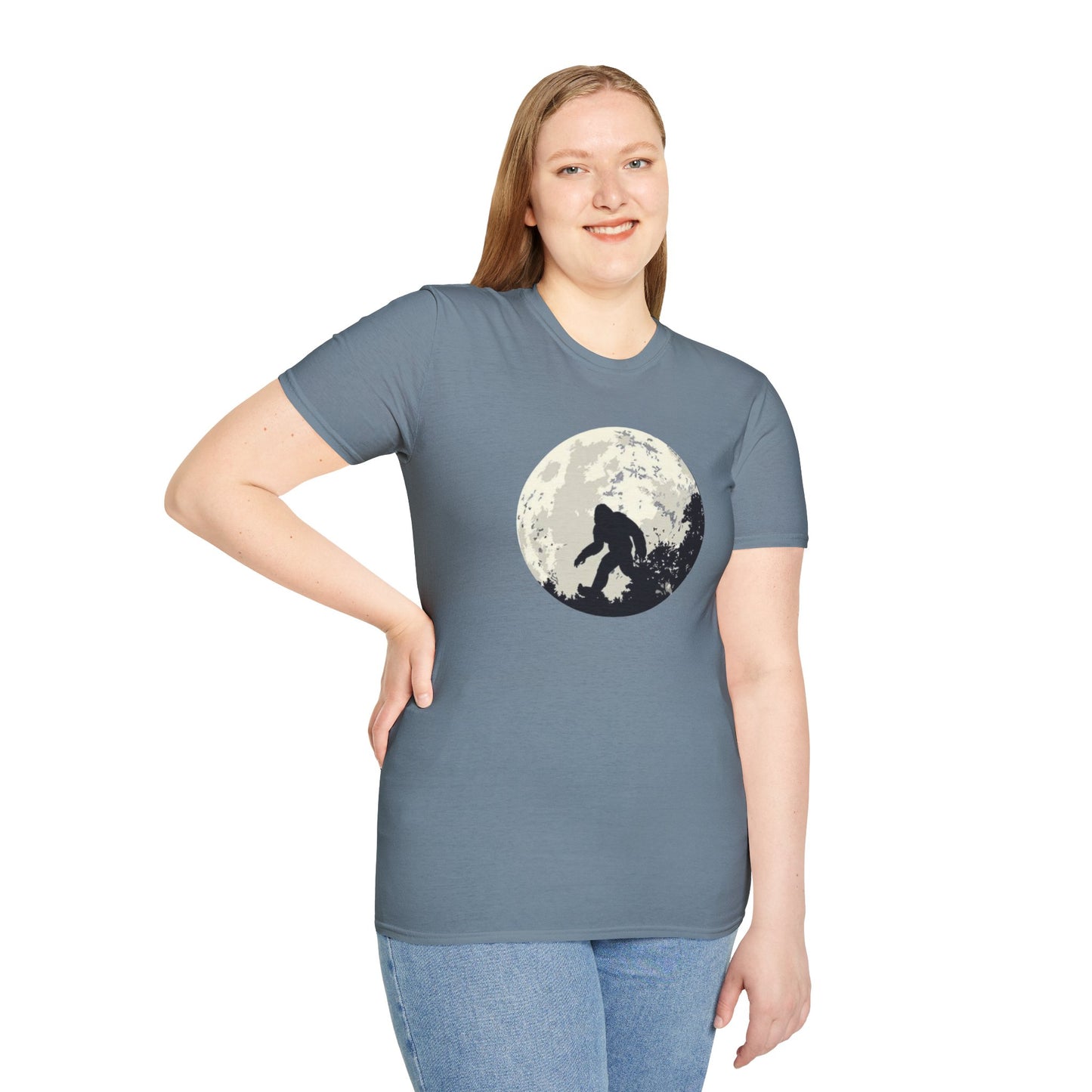 Full Moon Bigfoot Unisex Softstyle Tee