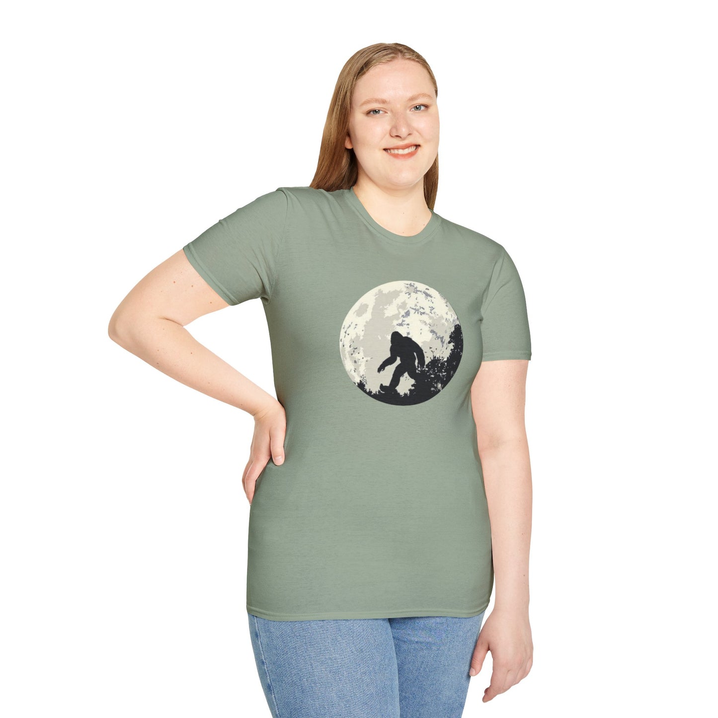 Full Moon Bigfoot Unisex Softstyle Tee