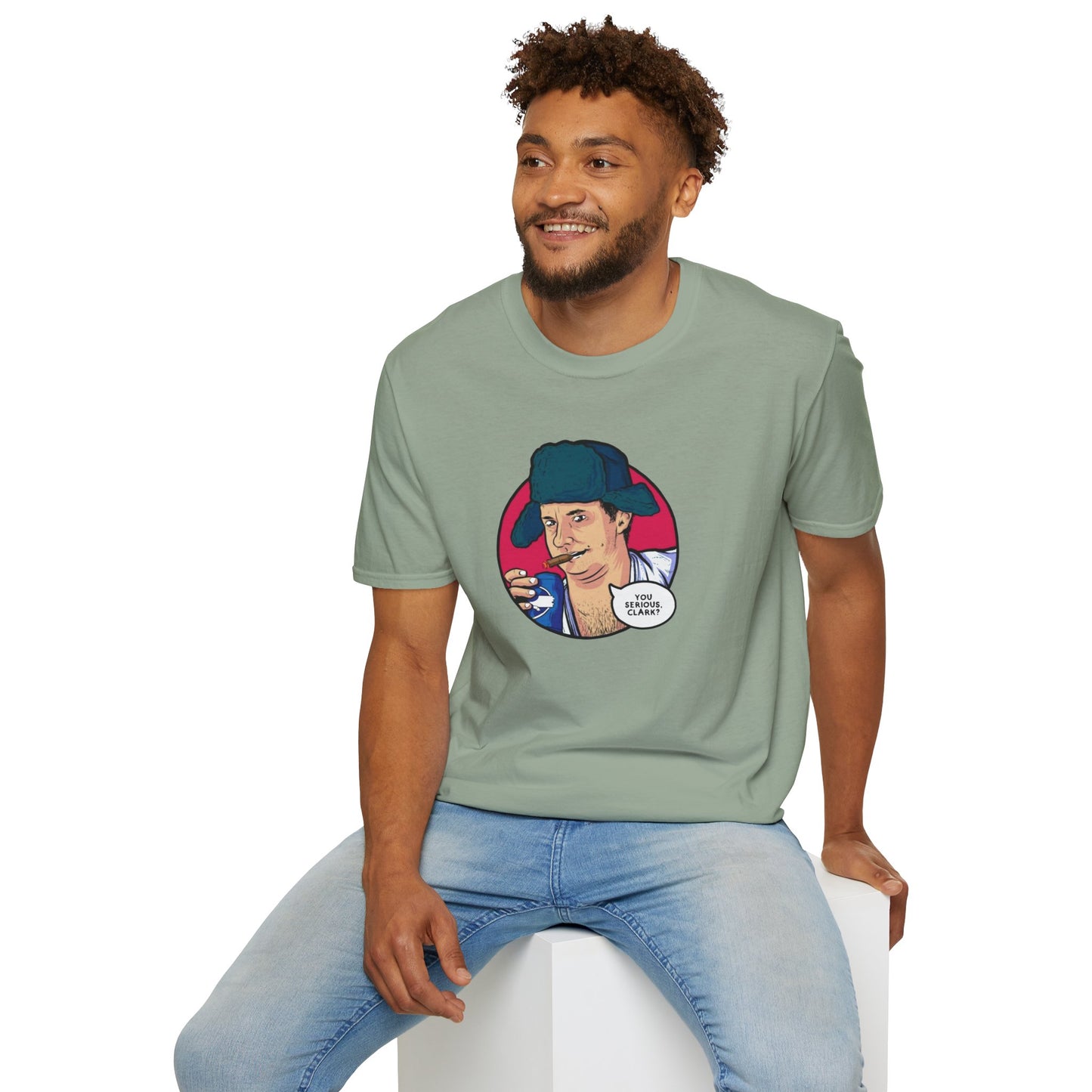 You Serious Clark? Unisex Softstyle Tee