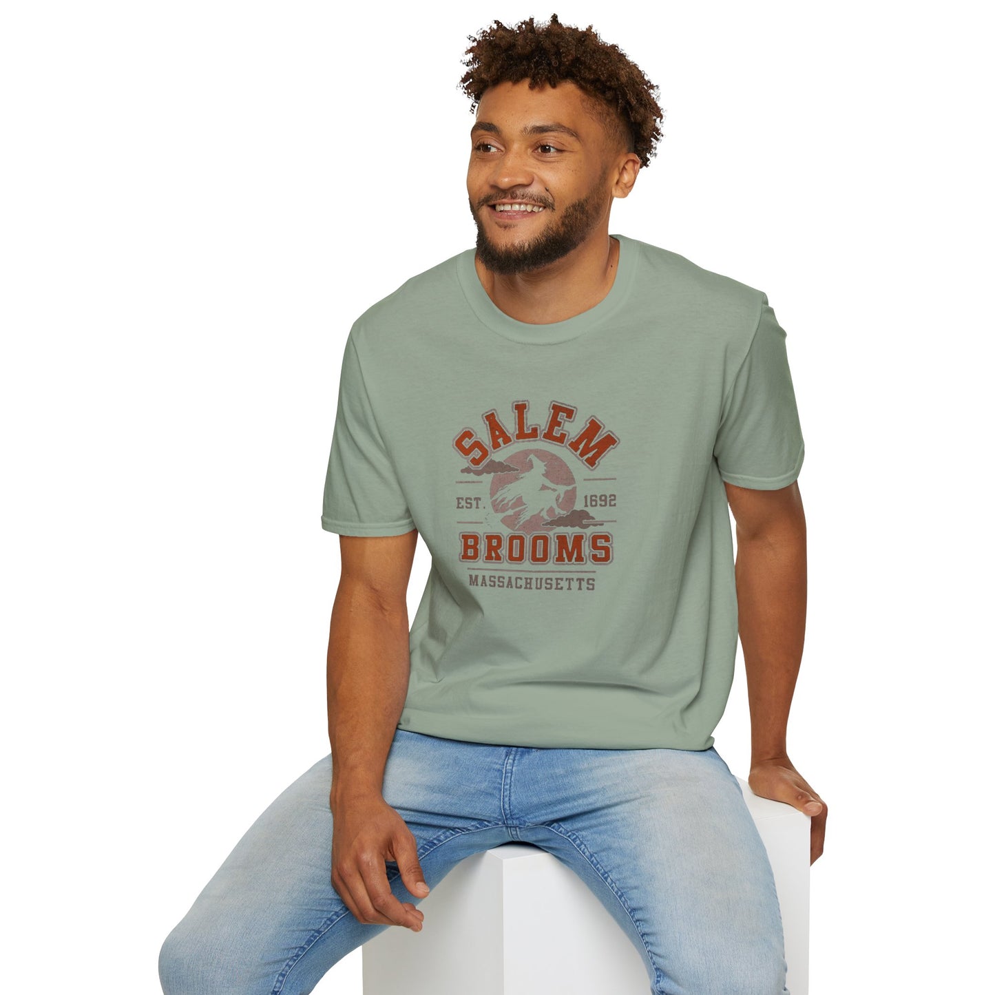 Salem Massachusetts Broom Company Unisex Softstyle Tee