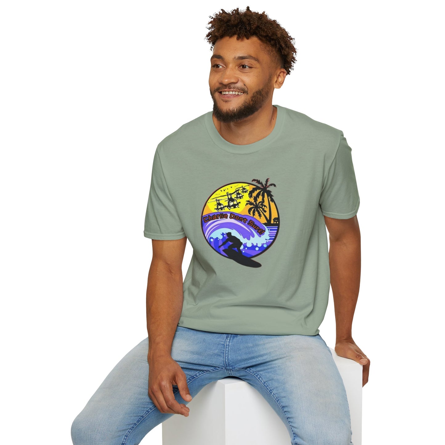 Charlie Don't Surf Unisex Softstyle Tee