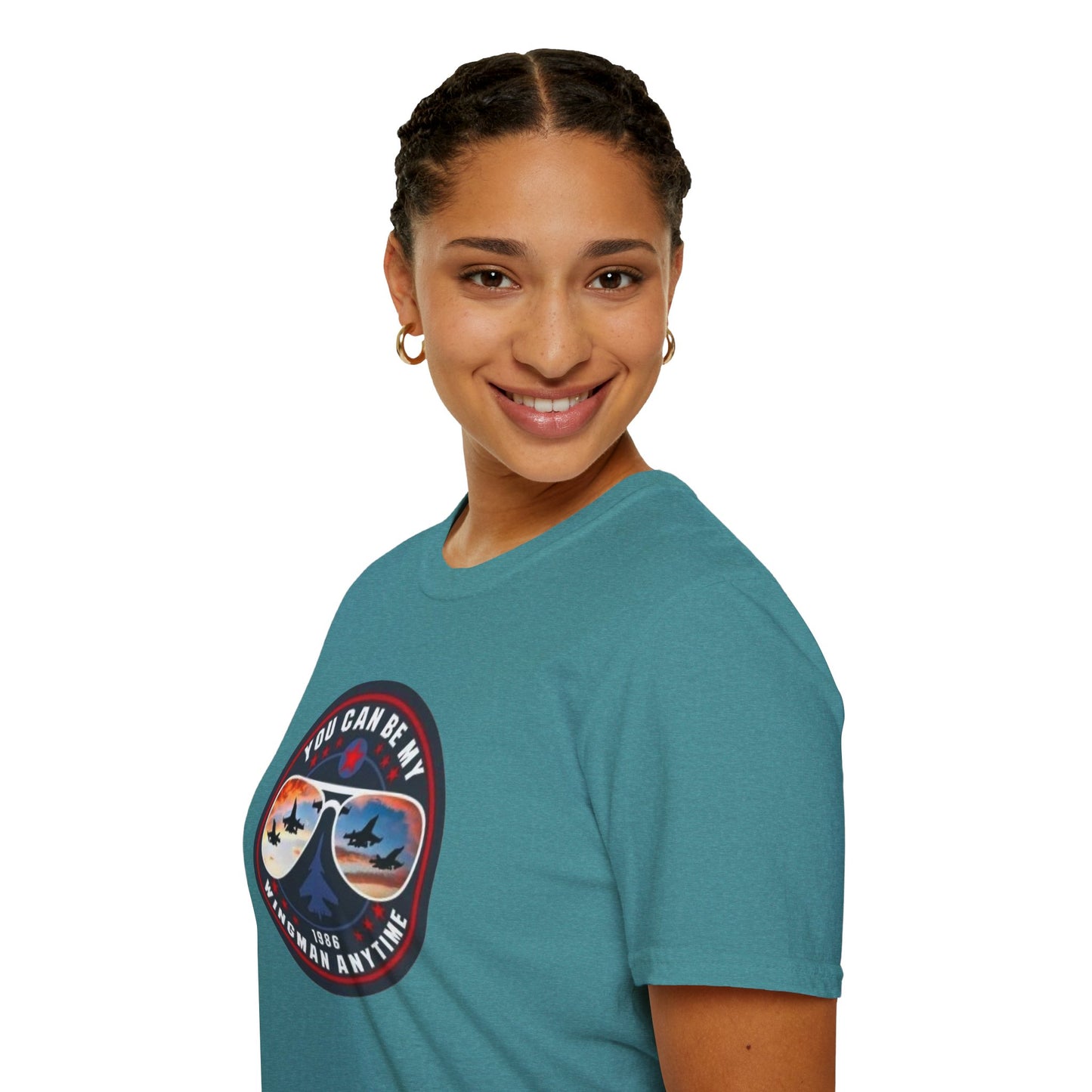 Wingman Top Gun  Unisex Softstyle Tee