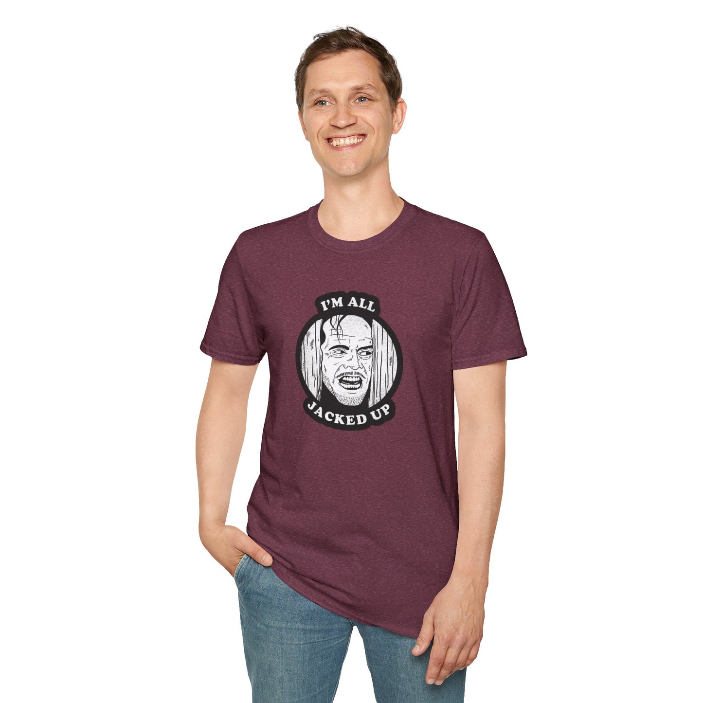 All Jacked Up Jack Torrance Unisex Softstyle Tee