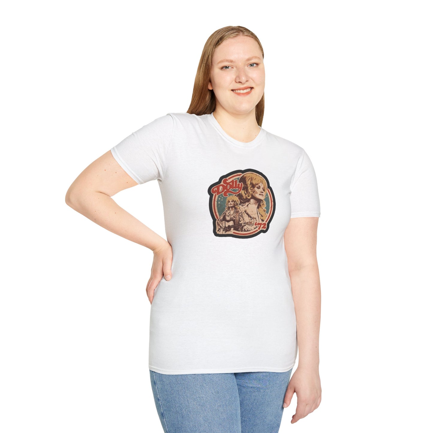 Retro Dolly Unisex Softstyle Tee