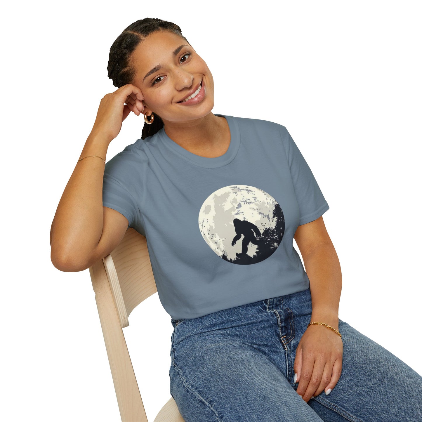 Full Moon Bigfoot Unisex Softstyle Tee