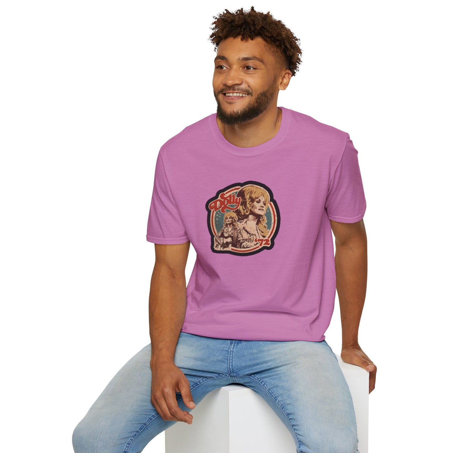 Retro Dolly Unisex Softstyle Tee