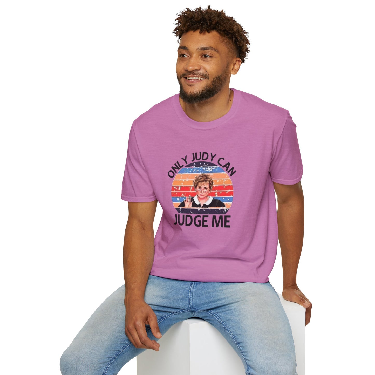 Only Judy Can Judge Me Unisex Softstyle Tee