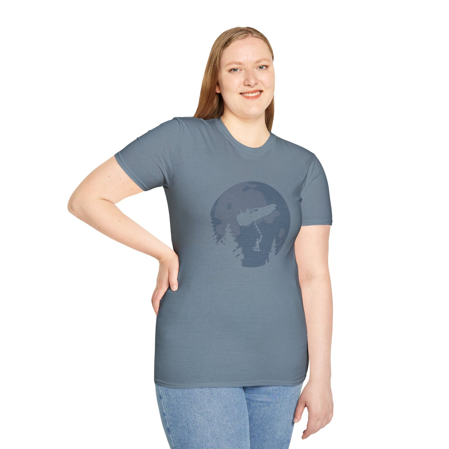 McFly in The Moon Unisex Softstyle Tee