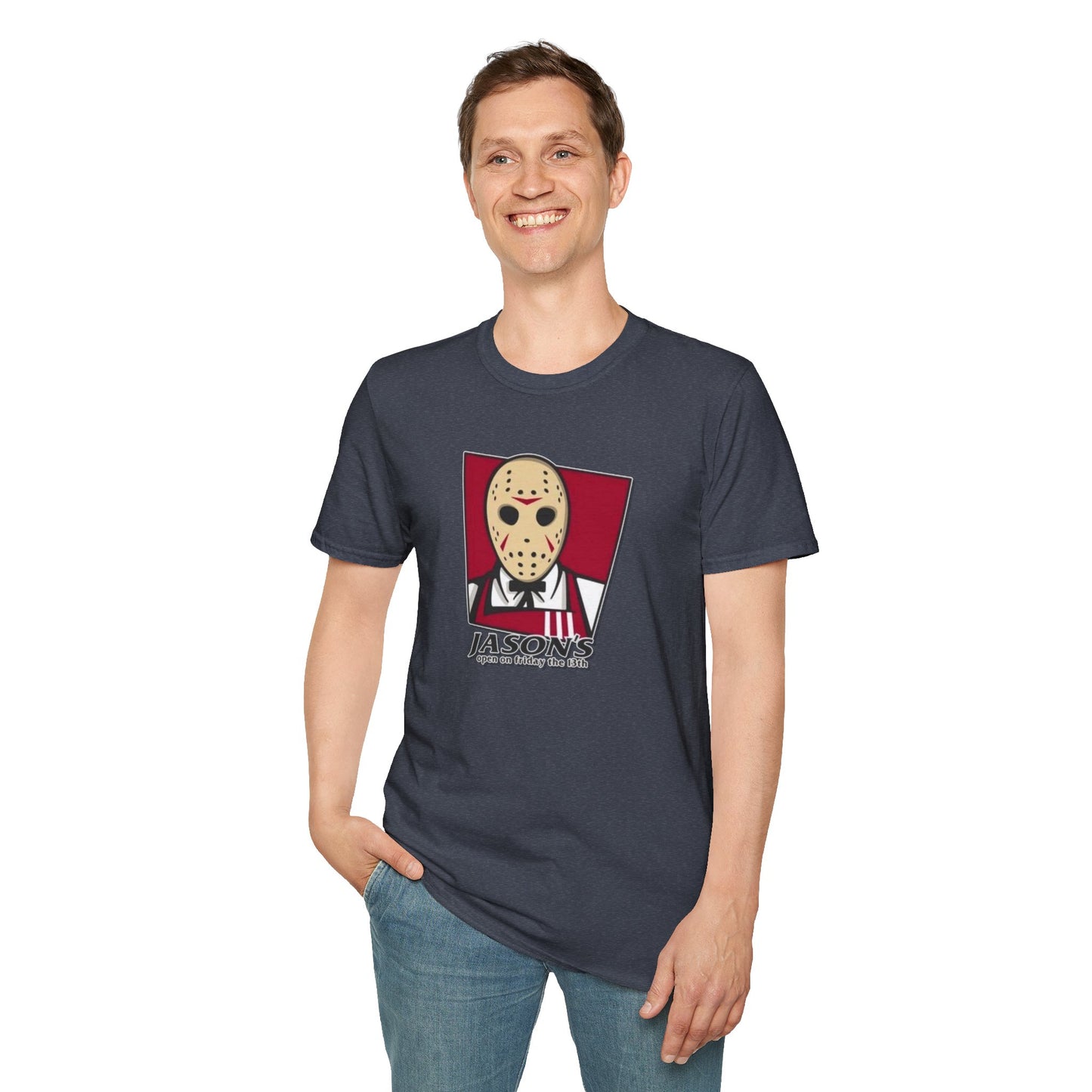 Friday the 13th KFC Mashup Unisex Softstyle Tee