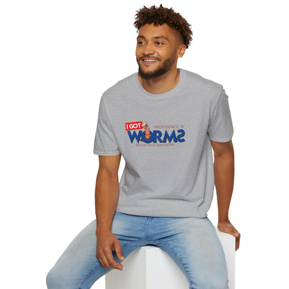 I Got Worms Unisex Softstyle Tee