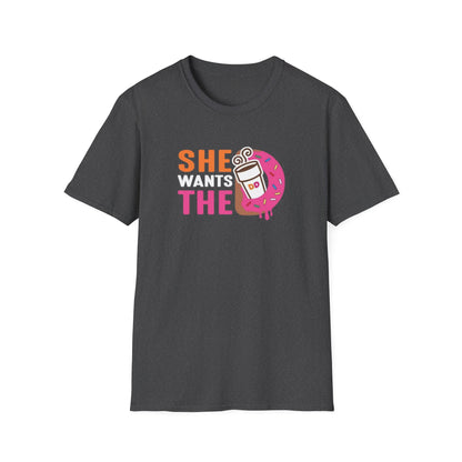 She Wants The D Unisex Softstyle Tee