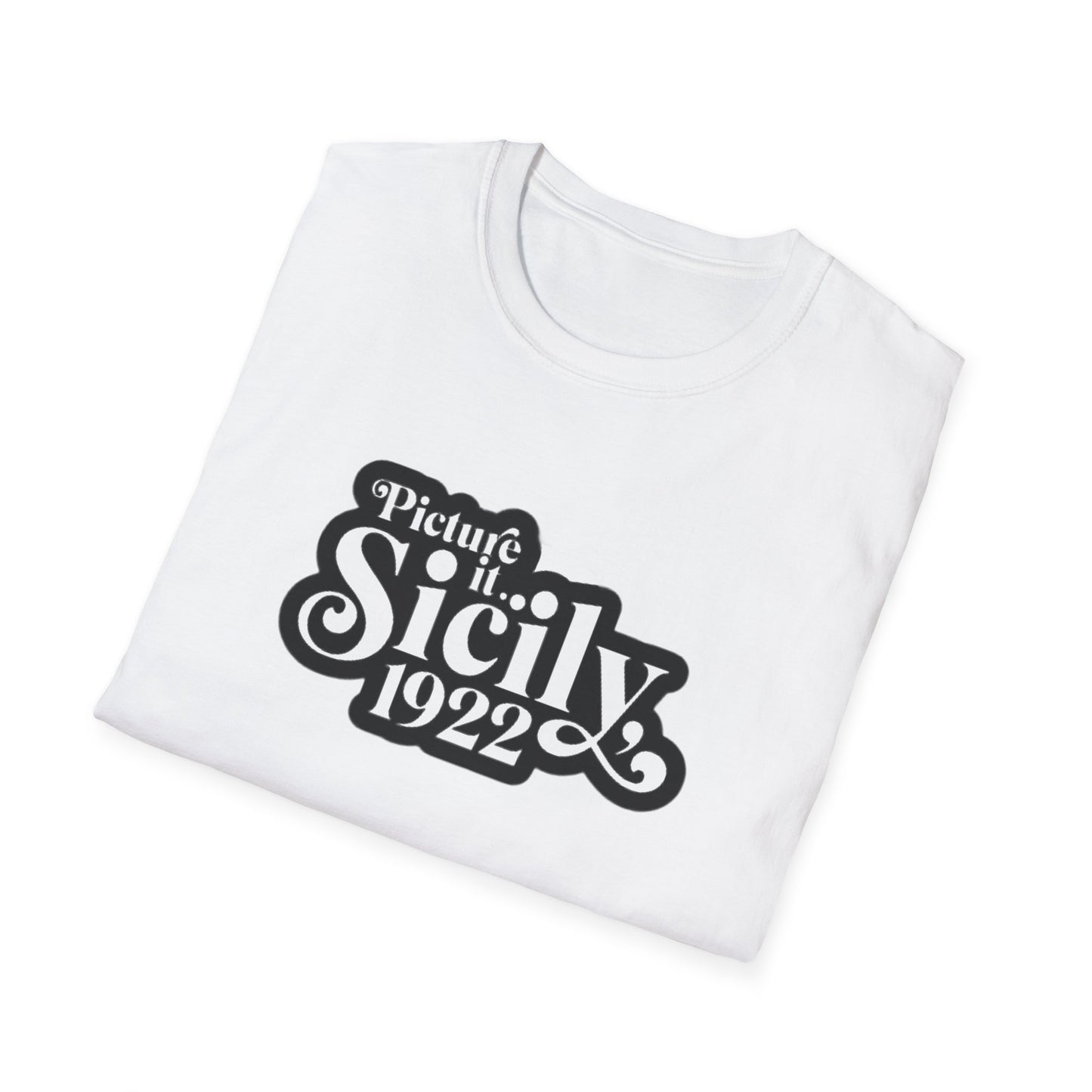 Picture It. Sicily 1922.Unisex Softstyle Tee