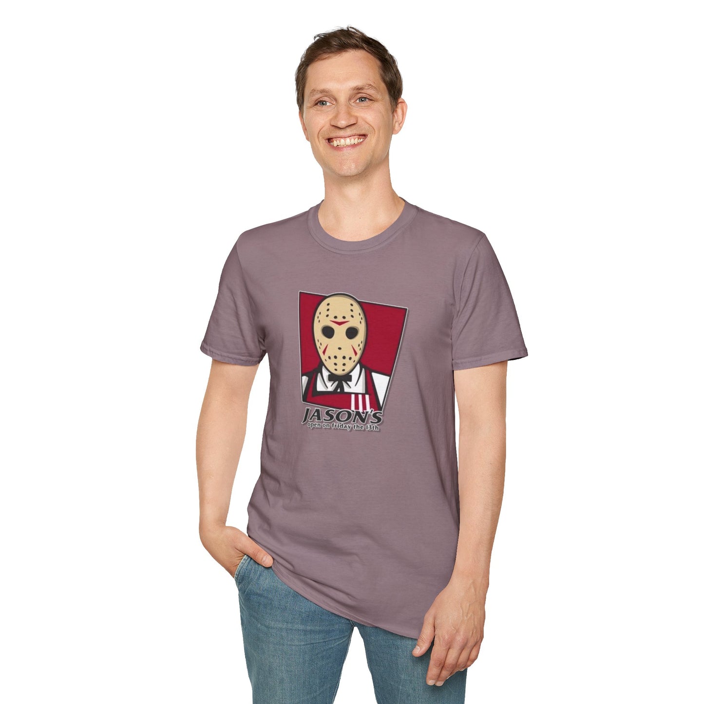 Friday the 13th KFC Mashup Unisex Softstyle Tee