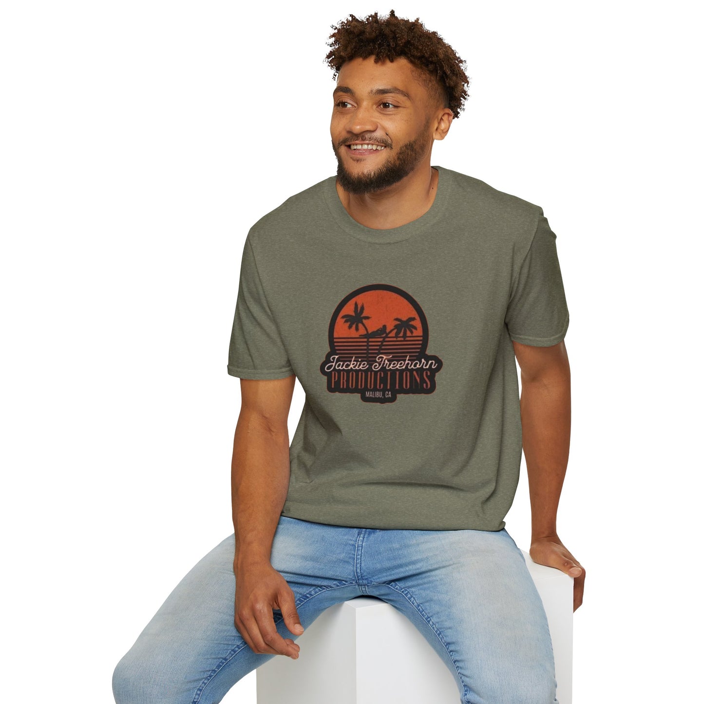 Jackie Treehorn Productions Unisex Softstyle Tee