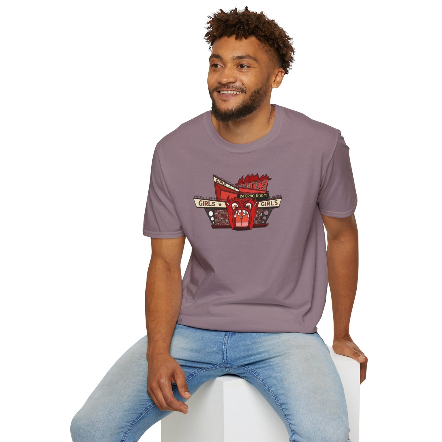 Dante's Inferno Girls Club Unisex Softstyle Tee