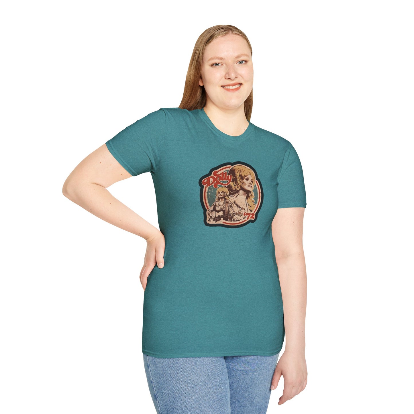 Retro Dolly Unisex Softstyle Tee