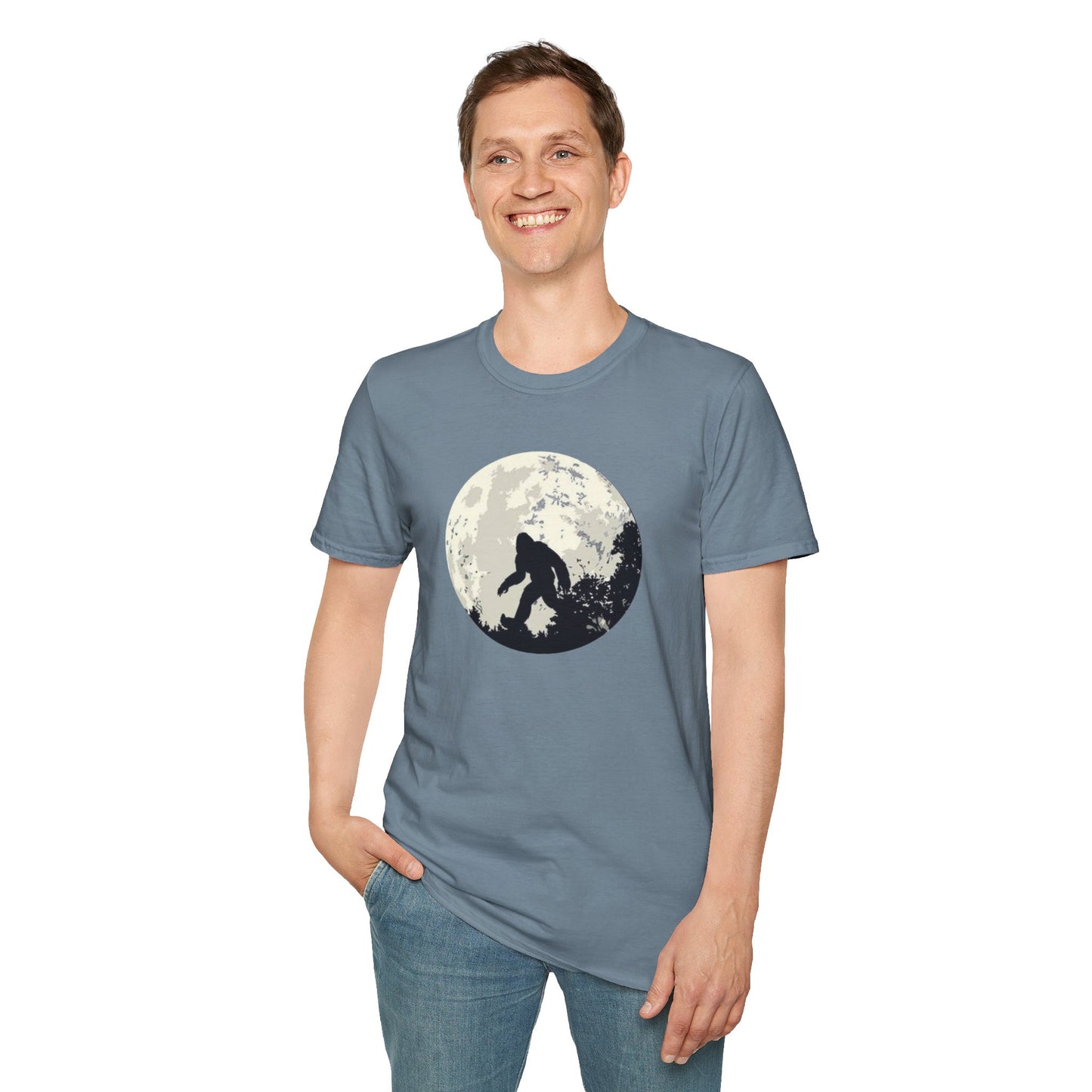 Full Moon Bigfoot Unisex Softstyle Tee